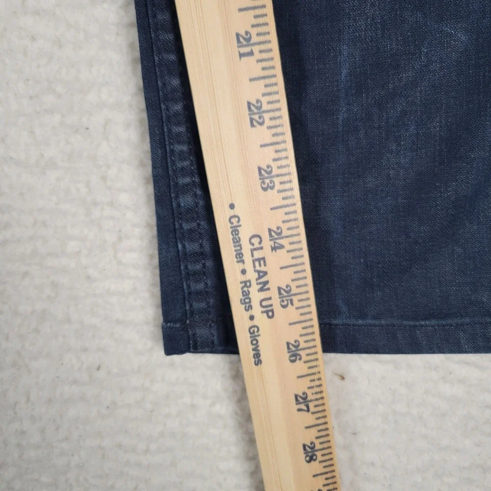Levi's 511 Slim Fit Mens Size 30x30 Dark Indigo Blue Coated Denim Jeans